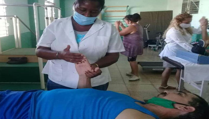 Sala de Rehabilitación de Jaruco. Foto: Marlene Caboverde.