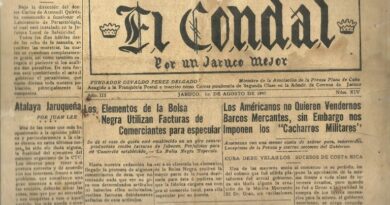 periódico “El Condal”. Foto colaboración del Museo Municipal