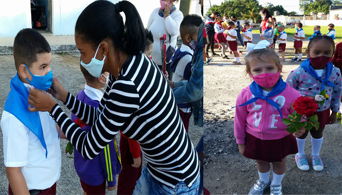 Moncadistas siempre listos. Maylen Bello