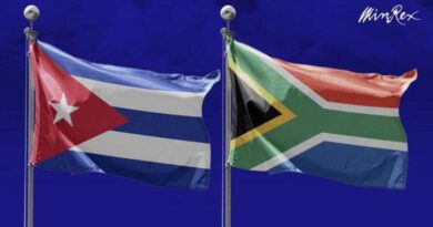 Presidente cubano agradece solidaridad de Sudáfrica contra el bloqueo de EE.UU. En estos años la cooperación bilateral se ha expandido continuamente en diversas áreas. Foto: Cubaminrex