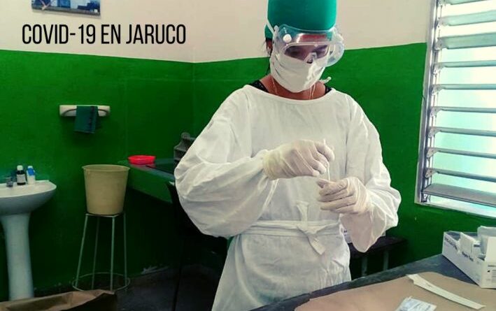 COVID-19 en Jaruco. Foto Marlene Caboverde