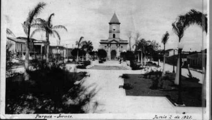 Iglesia de Jaruco . Foto archivo del Museo Municipal