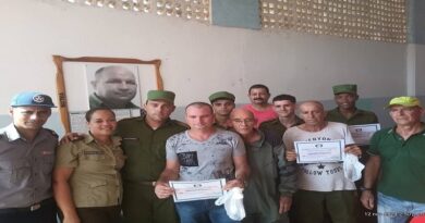 Conmemoran en Jaruco Aniversario del Cuerpo de Bomberos de Cuba