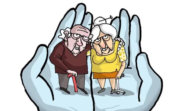No al maltrato al adulto mayor
