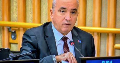 Cuba denuncia en la ONU bloqueo y cerco energético como castigo colectivo