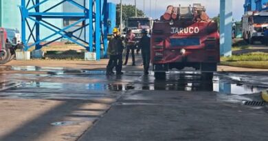Sofocado incendio en la CTE Ernesto Guevara, Santa Cruz del Norte Sofocado incendio en la CTE Ernesto Guevara, Santa Cruz del Norte